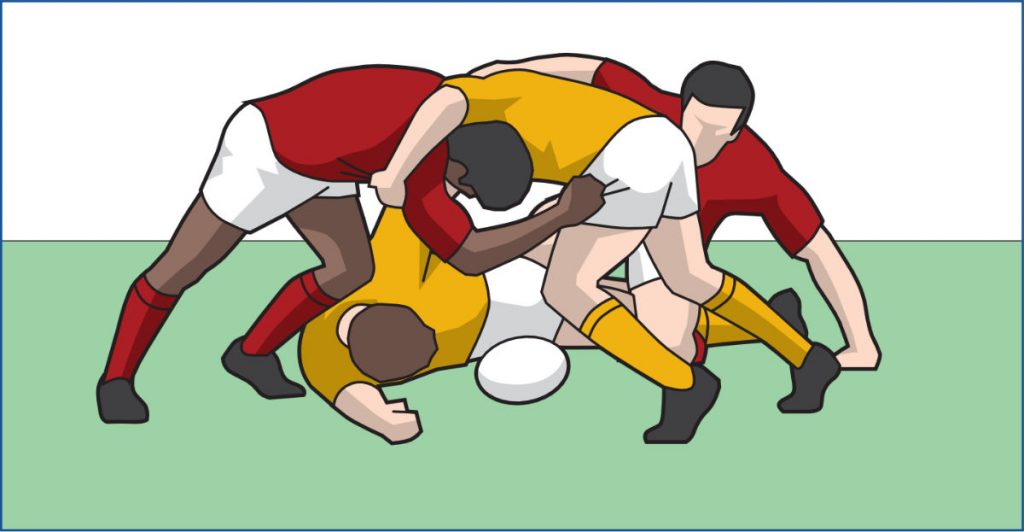 forming a ruck